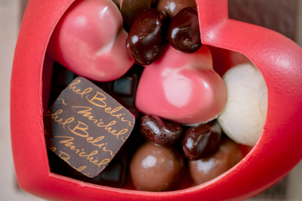 Garniture du coeur écrin