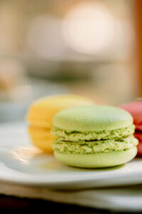 Macarons en terrasse Michel Belin boutique Vigan