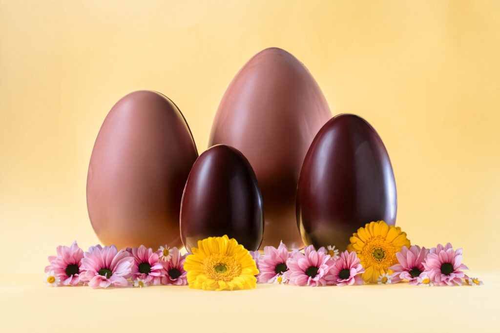 Oeuf en chocolat Pâques Michel Belin Albi