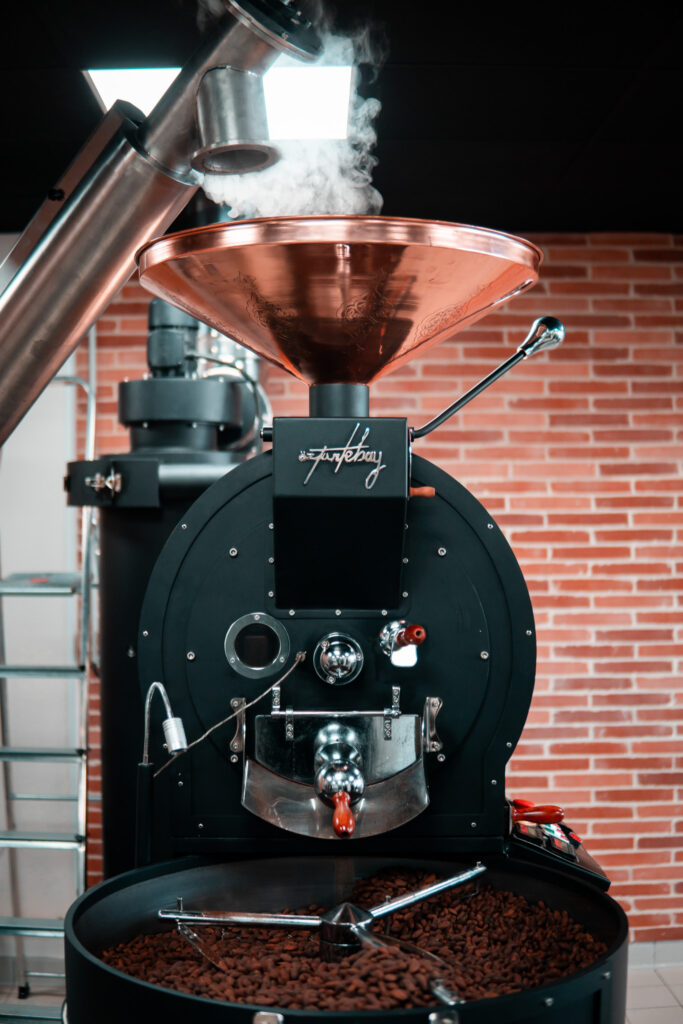 Machine de torréfaction atelier de Lescure D'Albi