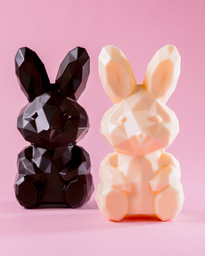 lapin de pâques moderne